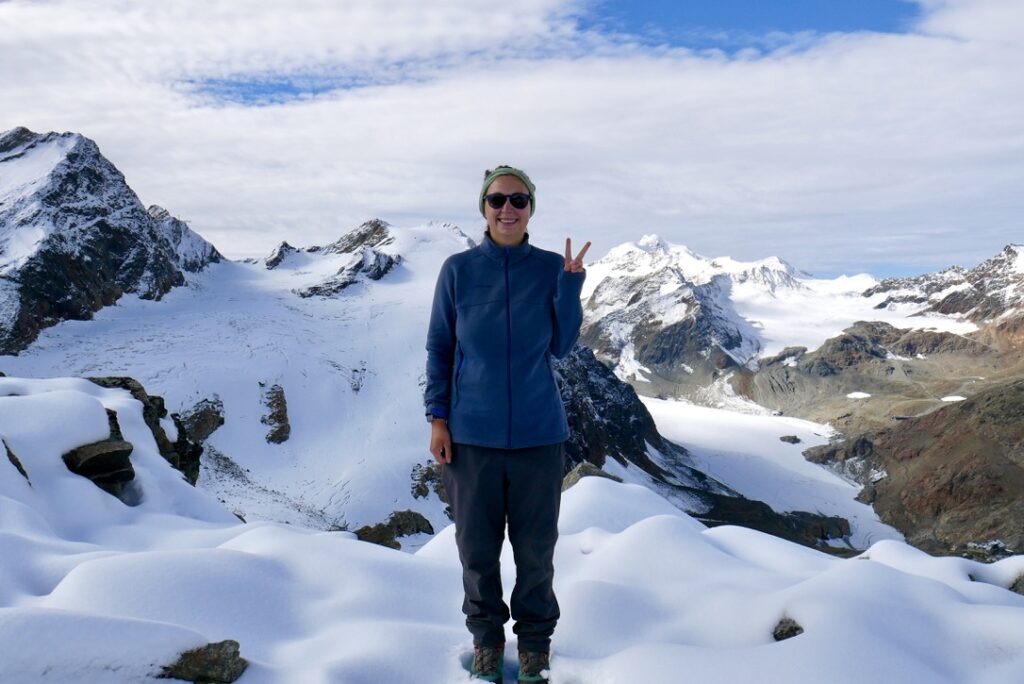 Manon sur la Via Alpina @Manon Hus