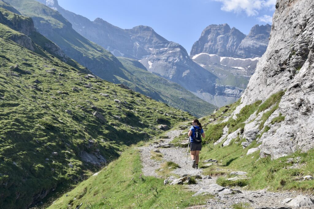 Manon sur la Via Alpina @Manon Hus