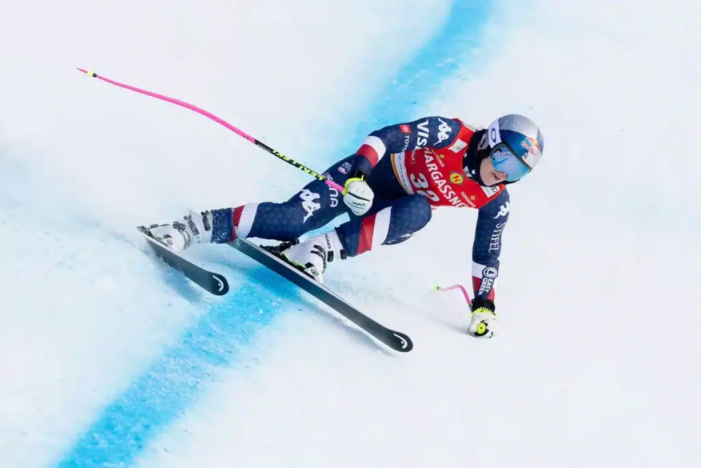 Lindsey Vonn en Coupe du monde (@Red Bull Content Pool)